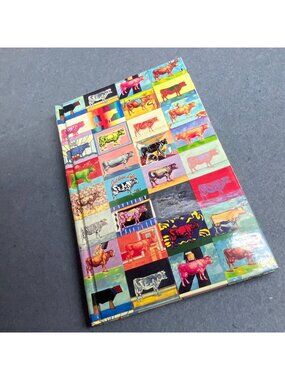 Now Cow Outdoor Life Blank Lined Journal By Paul Giovanopoulos Art 1986 6 x 9